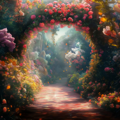 Flower Archway to Dreams