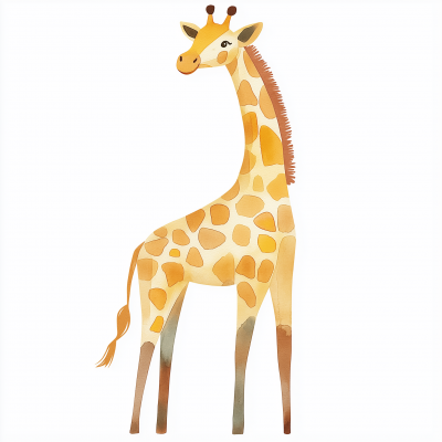 Whimsical Giraffe