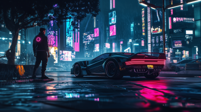 Futuristic Cyberpunk City
