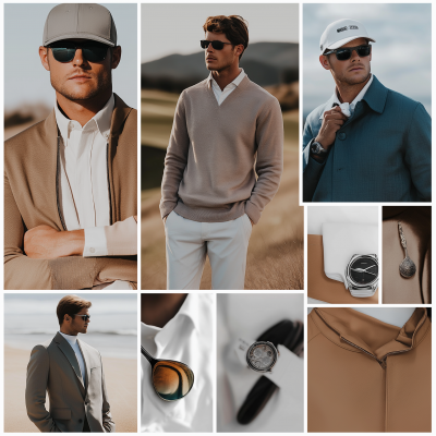 Men’s Golf Fashion Mood Board