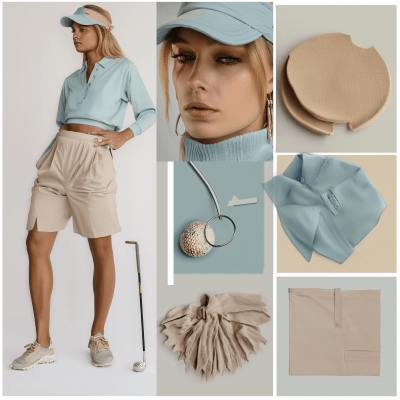 Women’s Golf Fashion Mood Board