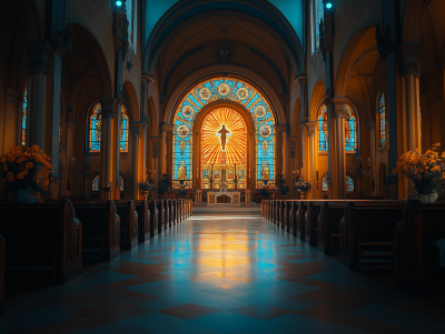 Majestic Church Interior