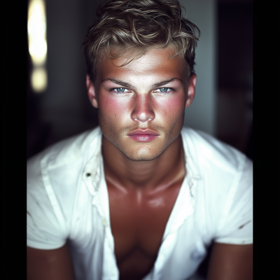 Young Male Model Portrait