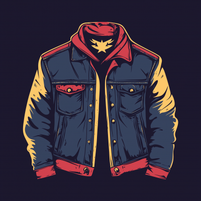 Retro Animated Clothing Logo