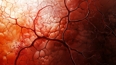 Arterial Network in Brain-like Mosaic