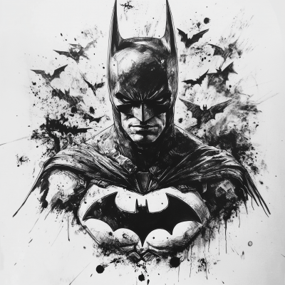 Batman Tattoo Design