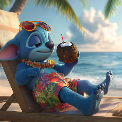 Stitch by the Sea