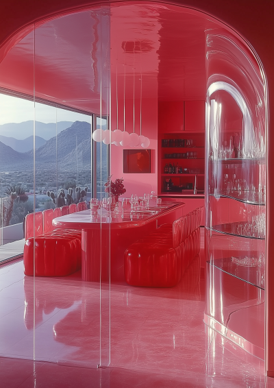 Postmodernist Luxury Home Interior