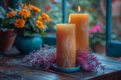 Still Life with Candles