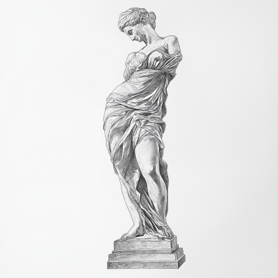 Statue of Venus Sketch