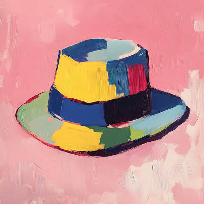 Colorful Hat Painting