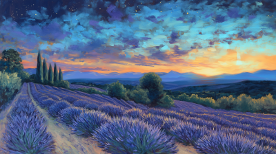 Arcadian Lavender Fields