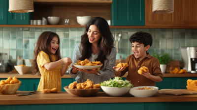 Lively Kitchen Gathering