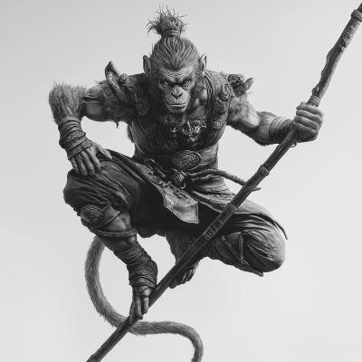 Monkey King Illustration