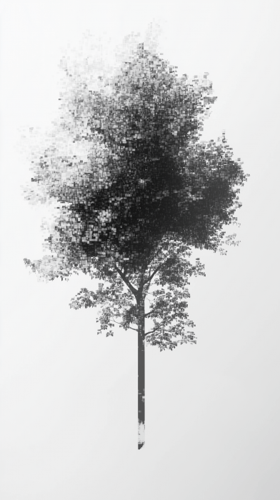 Pixelated Tree