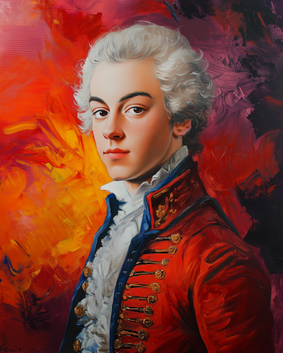 Adolescent Portrait of Mozart