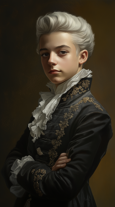 Adolescent Mozart