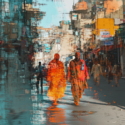 Melting Streets of India