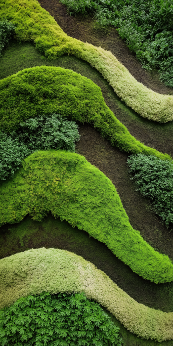 Modern Moss Wall