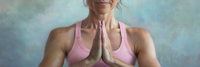 Close Up Yoga Pose