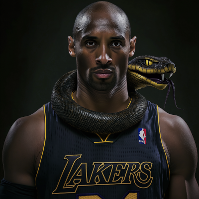 Kobe Bryant Headshot