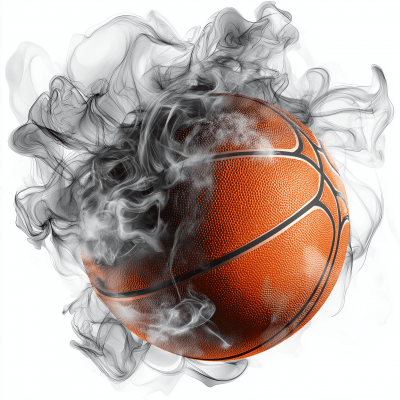 Smoky Orange Basketball