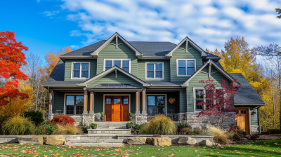 Beautiful Two Story House