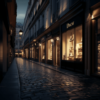 Elegant Street Scene