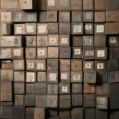 Vintage Wooden Crates