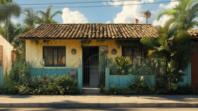 Brazilian House Front View