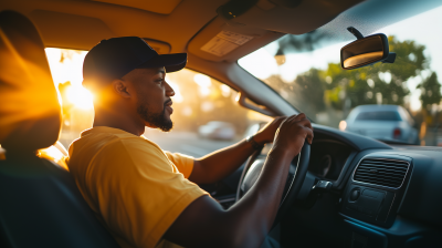 Man in Car