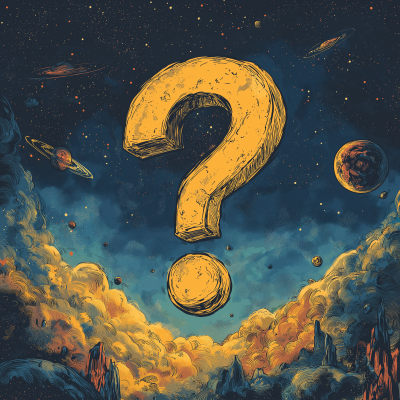 Cosmic Question Mark