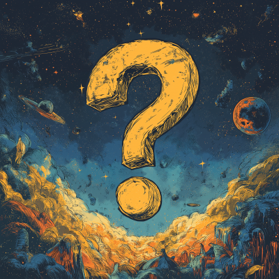 Cosmic Question Mark