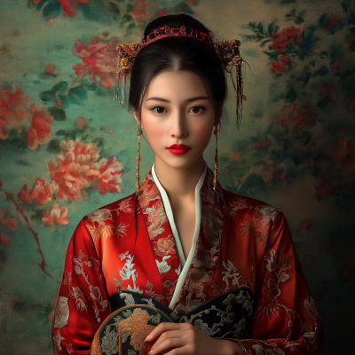 Traditional Oriental Woman