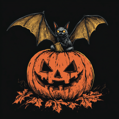 Halloween Pumpkin Graphic