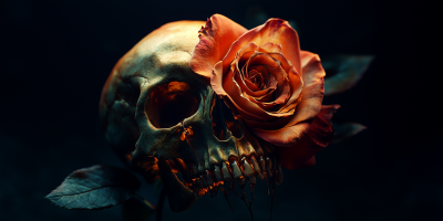 Skull Rose