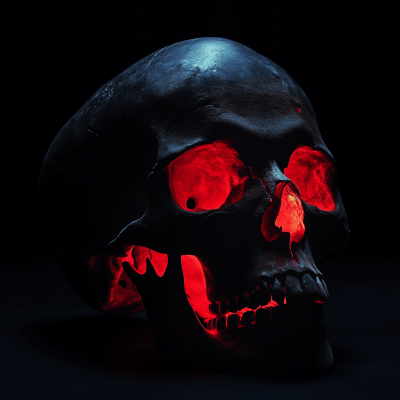 Glowing Skull