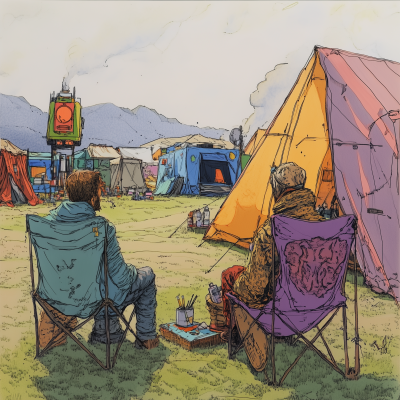 Art Festival Campers