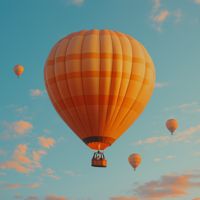 Colorful Hot Air Balloon