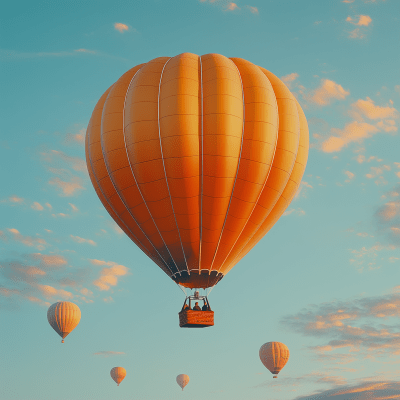 Colorful Hot Air Balloon