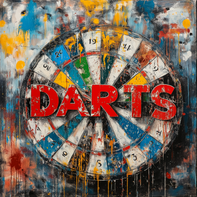 Darts Inspired Artwork