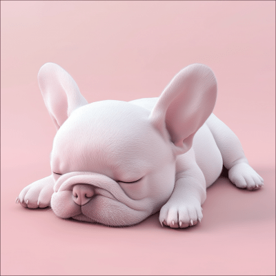 Sleepy French Bulldog