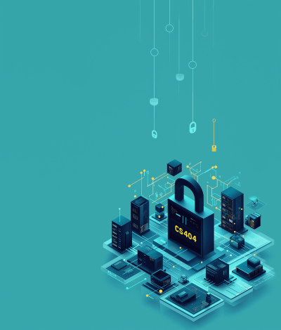 Minimalistic Cyber Security Diorama