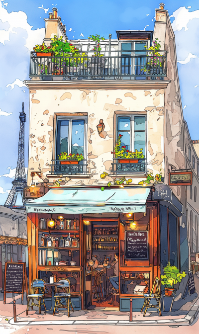 Parisian Balcony Delight