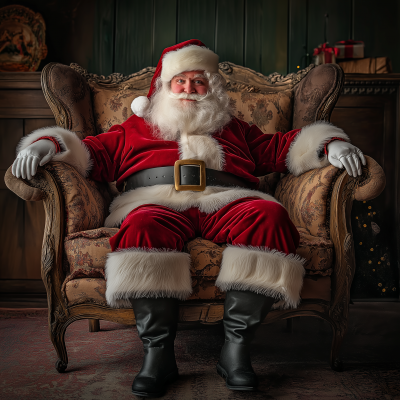 Santa on the Couch