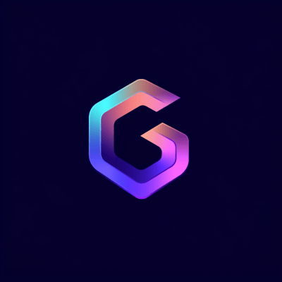 Minimal Line Logo of G