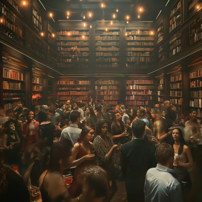 Library Nightclub Party