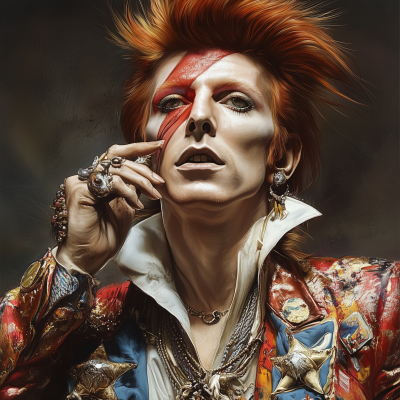 Portrait of Ziggy Stardust