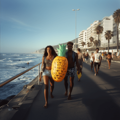 Beautiful Summer Day in Muizenberg