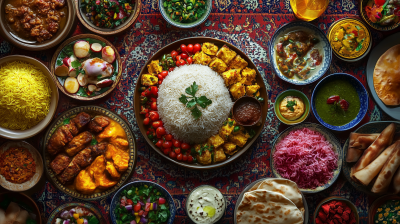 Delicious Iranian Lunch